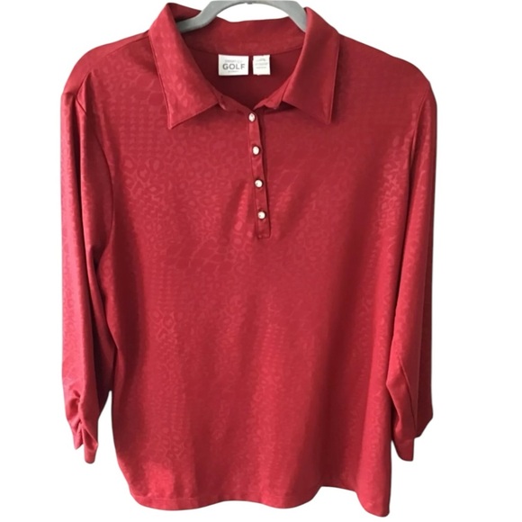 Zenergy Golf Tops - Zenergy Golf by Chicos Top animal print Sz 1